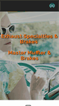 Mobile Screenshot of exhaustspecialties.com